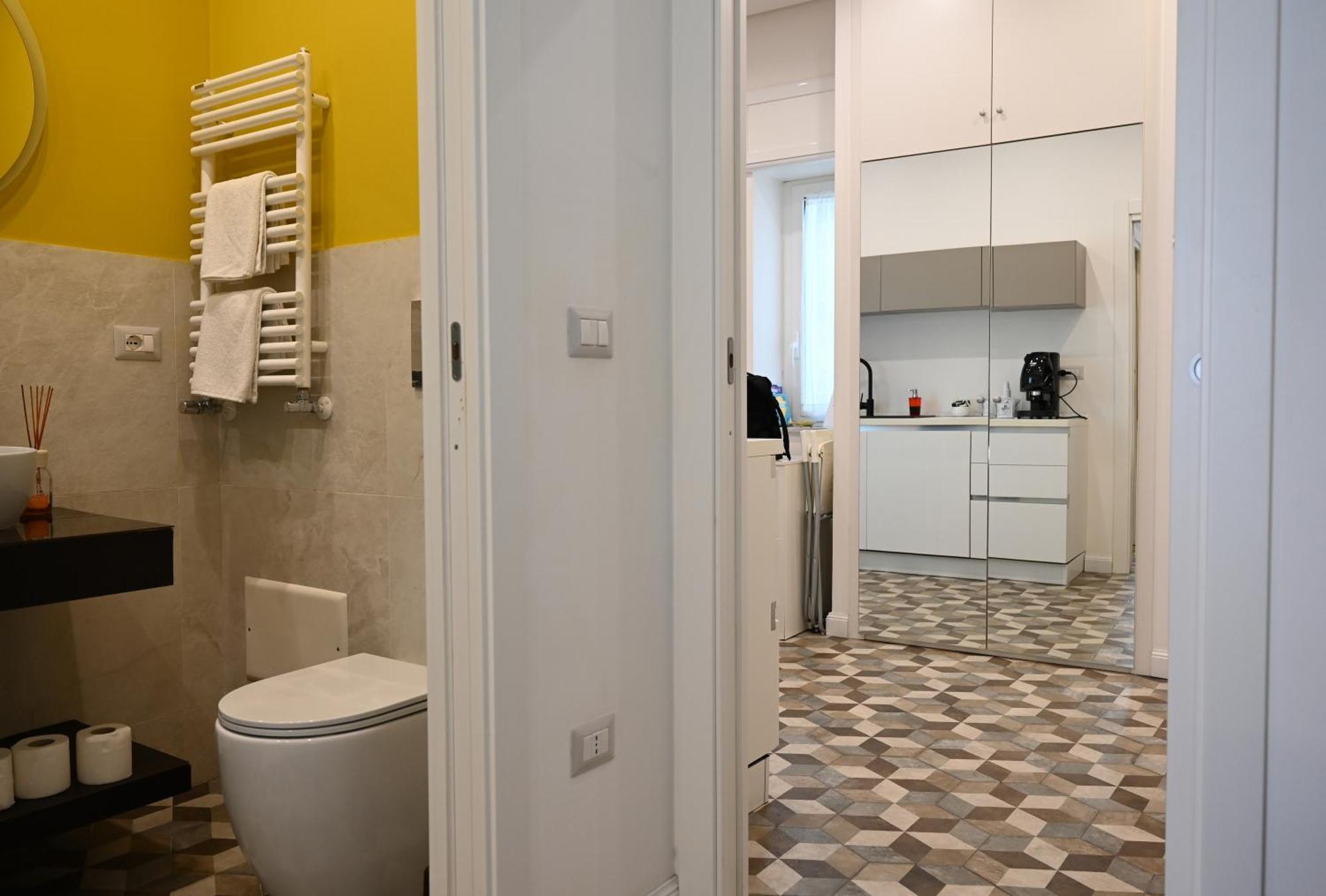 Qhouse Apartment Napoli Exterior foto
